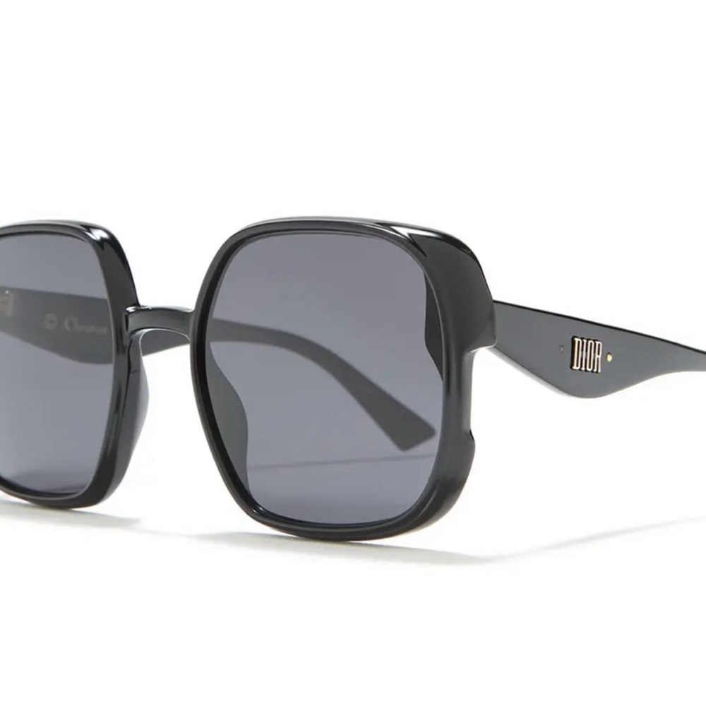 Dior Black Oversized Square Sunglasses
